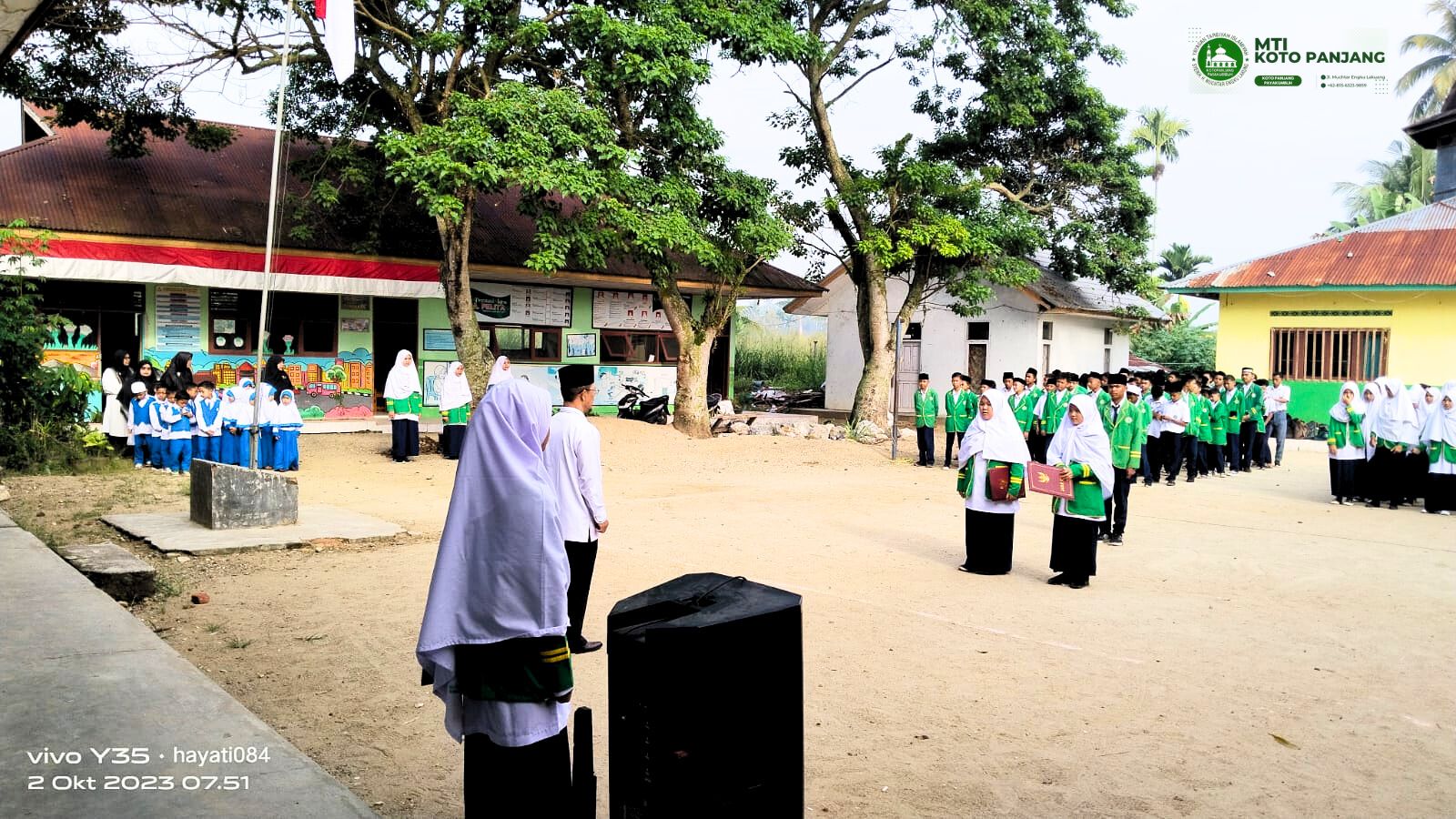 MTI Koto Panjang Rutin Gelar Upacara Bendera, Termasuk pada Hari Besar Nasional